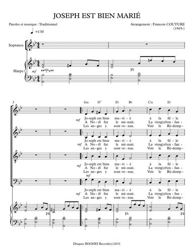 JOSEPH EST BIEN MARIÉ (arr. Disques BOGHEI Records)