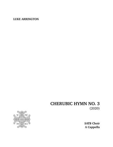 Cherubic Hymn No. 3