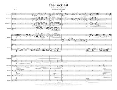 The Luckiest (arr. Ryan Jonker)