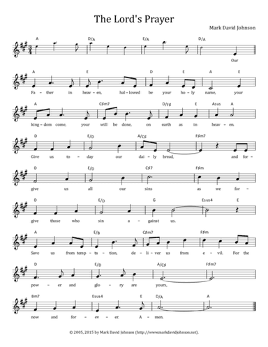 The Lord's Prayer