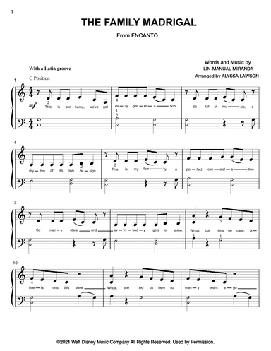 The Family Madrigal (arr. Alyssa Lawson)