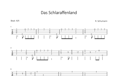 Das Schlaraffenland (arr. Bettina Schipp)