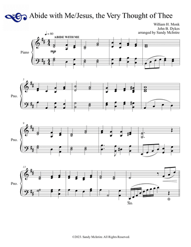 Abide With Me/Jesus, the Very Thought of Thee (arr. Sandy McIntire)
