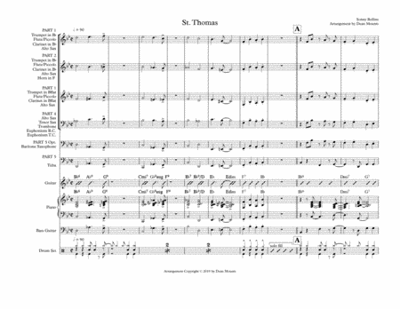 St. Thomas (arr. Dean Mounts)