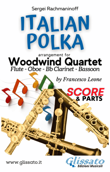 Italian Polka - Woodwind Quartet (score & parts) (arr. Francesco Leone)