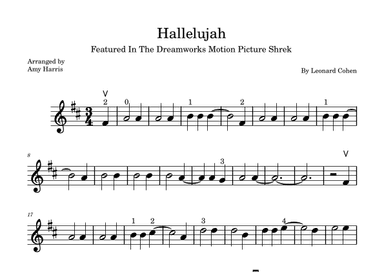Hallelujah (arr. Amy Harris)
