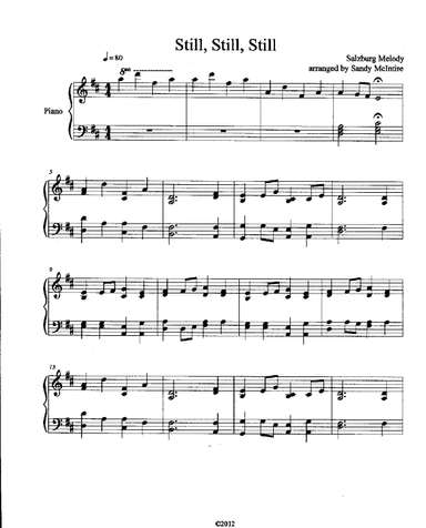 Still, Still, Still (arr. Sandy McIntire)