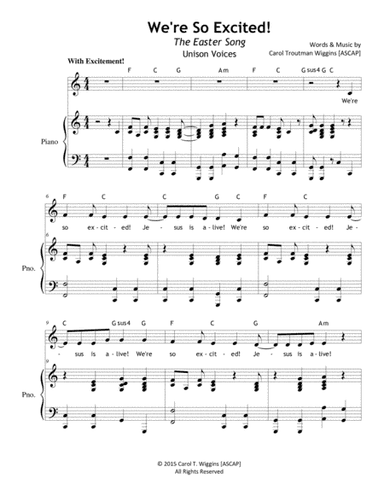 We're So Excited! (The Easter Song)