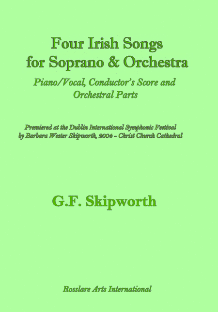 Four Irish Songs for Soprano and Orchestra