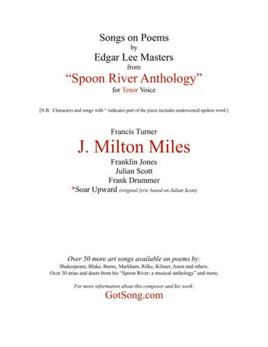J. Milton Miles from "Spoon River"