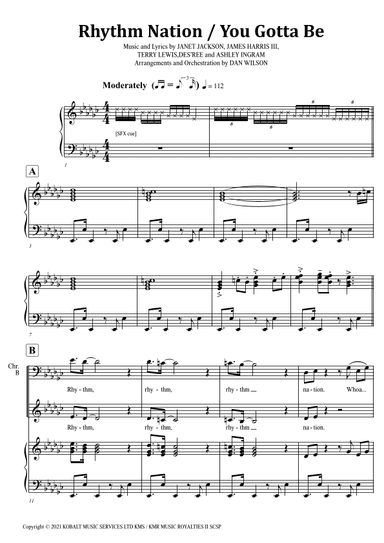 Rhythm Nation / You Gotta Be (arr. Dan Wilson)