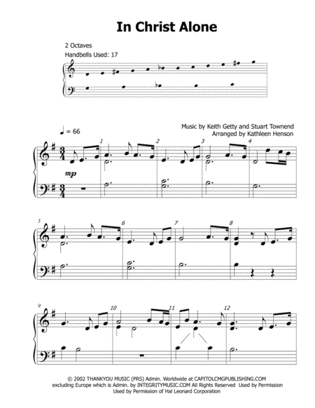 In Christ Alone (arr. Kathleen Henson)