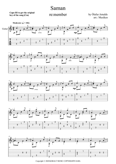 Saman (arr. Musikeo)