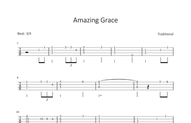 Amazing Grace (arr. Bettina Schipp)