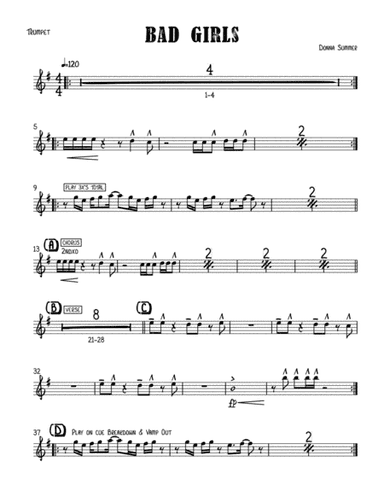 Bad Girls (arr. Jesse Audelo)