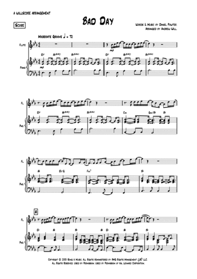Bad Day (arr. Andrew Will)