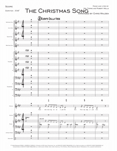 The Christmas Song (Chestnuts Roasting On An Open Fire) (arr. Chris Walden)