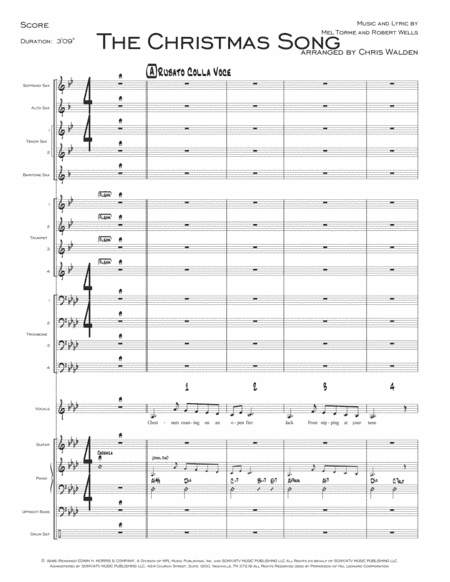 The Christmas Song (Chestnuts Roasting On An Open Fire) (arr. Chris Walden)