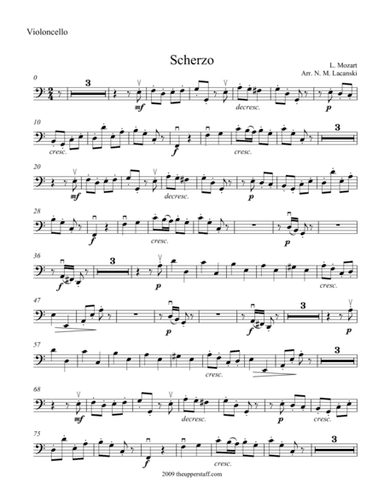 Scherzo (arr. Nick Lacanski)