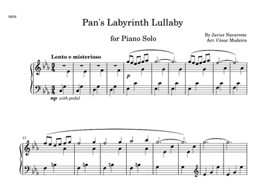 Pan's Labyrinth Lullaby (arr. César Madeira)