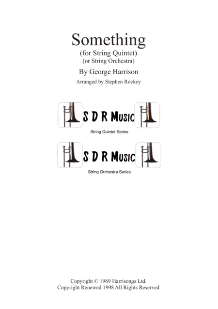 Something (arr. Stephen Rockey)