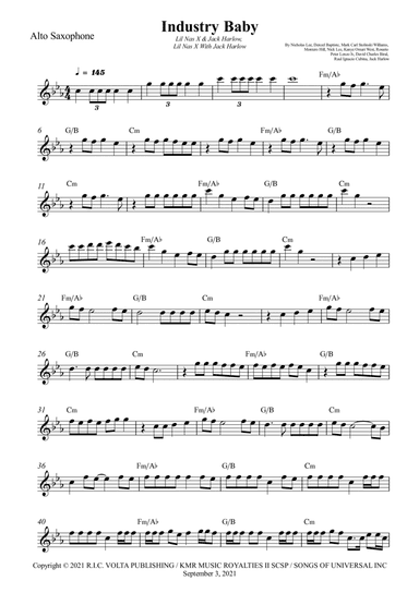 Industry Baby (arr. Wesley S. SIlva)