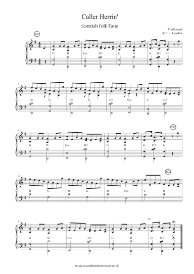 Caller Herrin' (arr. Julia Gordon)