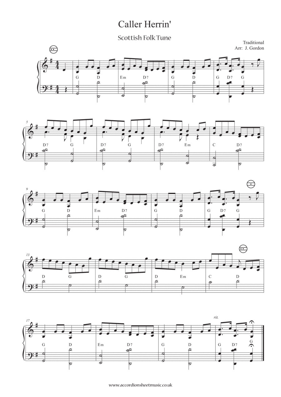 Caller Herrin' (arr. Julia Gordon)