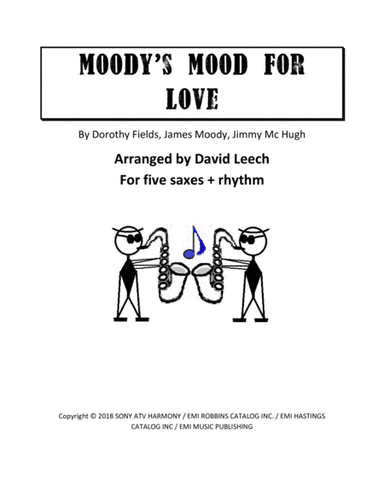 Moody's Mood - Vocal (arr. David Leech)