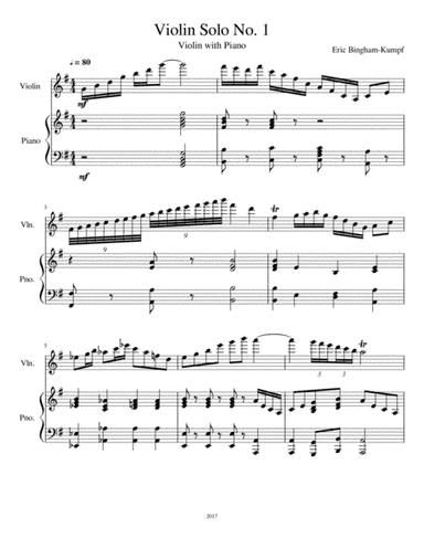 Violin Solo No. 1