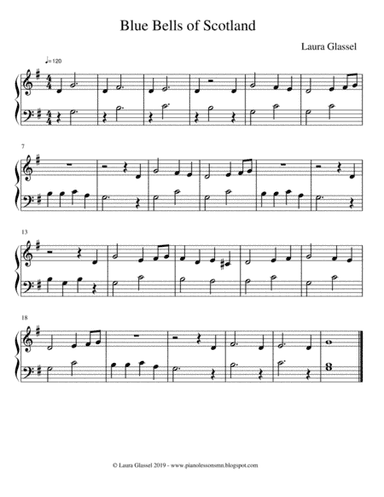 Blue Bells of Scotland (arr. Laura Glassel)
