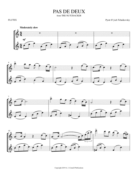 Pas de Deux (from The Nutcracker) (arr. Mark Phillips)