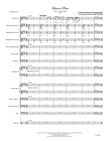 Heart In Pieces (arr. Patrick Sheehan)