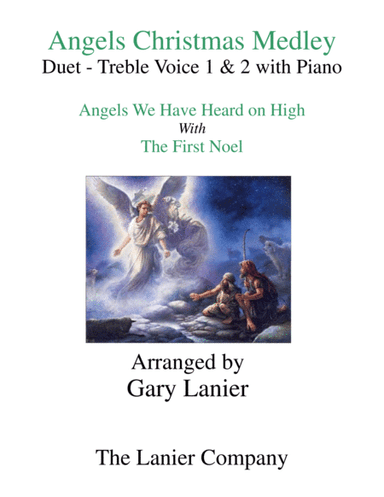 ANGELS CHRISTMAS MEDLEY (Duet - Treble Voice 1 & 2 with Piano) (arr. Gary Lanier)