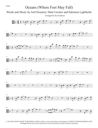 Oceans (Where Feet May Fail) (arr. Kevin Busse)
