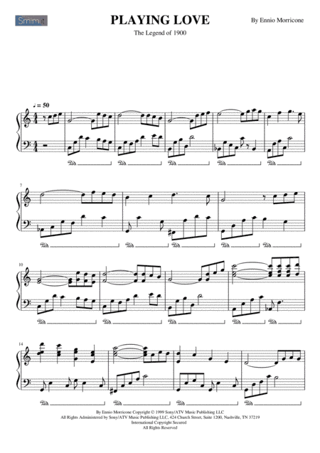 Playing Love (arr. GC)