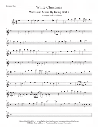 White Christmas (arr. Kevin Busse)