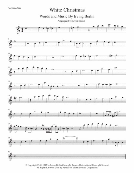 White Christmas (arr. Kevin Busse)