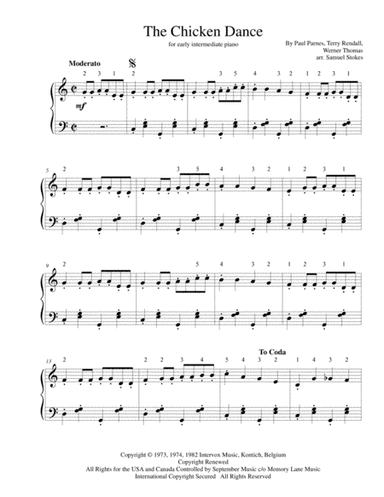 The Chicken Dance (arr. Samuel Stokes)