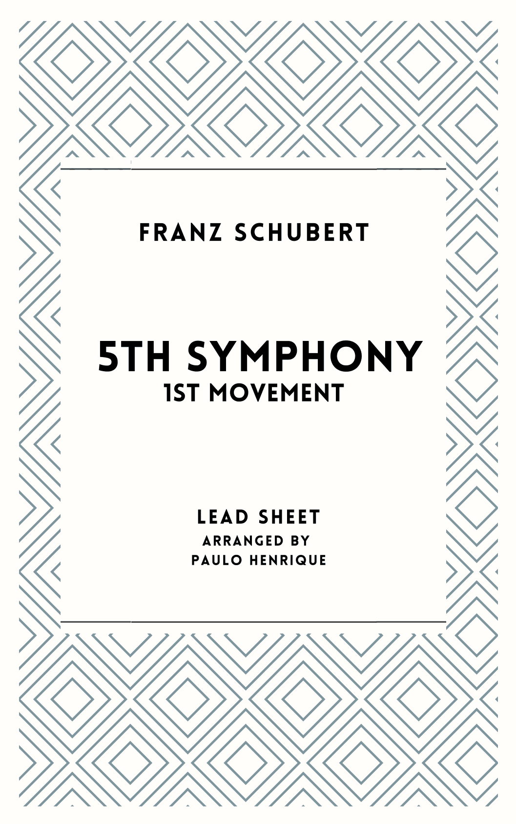 5th symphony - 1st movement (arr. Paulo Henrique)