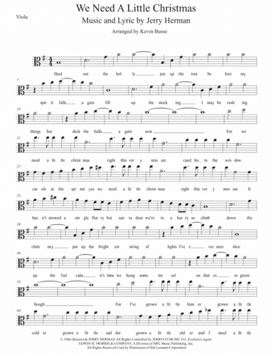 We Need A Little Christmas (arr. Kevin Busse)