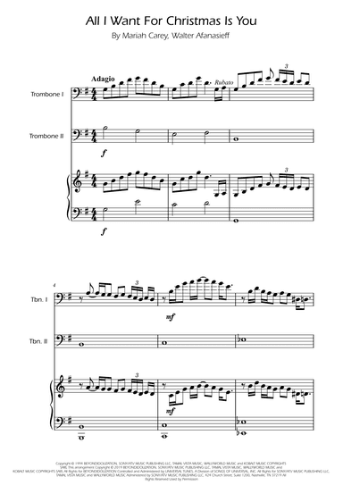 All I Want For Christmas Is You (arr. Ygor Nunes)
