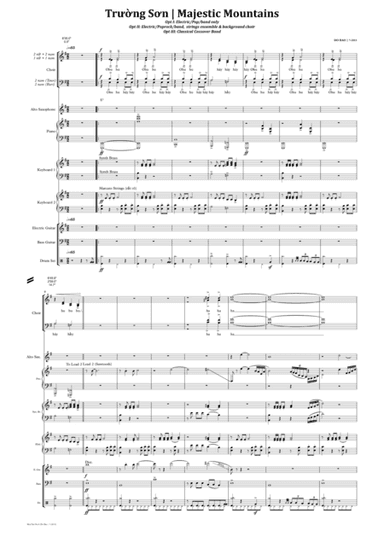 Tru?ng Son | Majestic Mountains (Score & Parts)