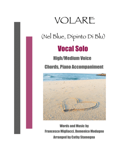 Volare (arr. Cathy Stamegna)