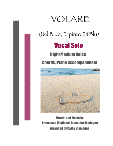 Volare (arr. Cathy Stamegna)