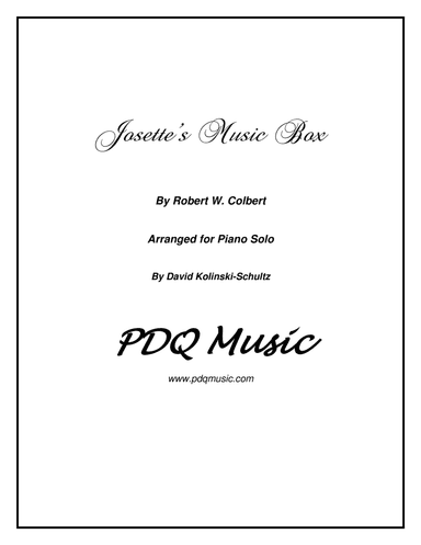 Josette's Music Box (arr. David Kolinski-Schultz)