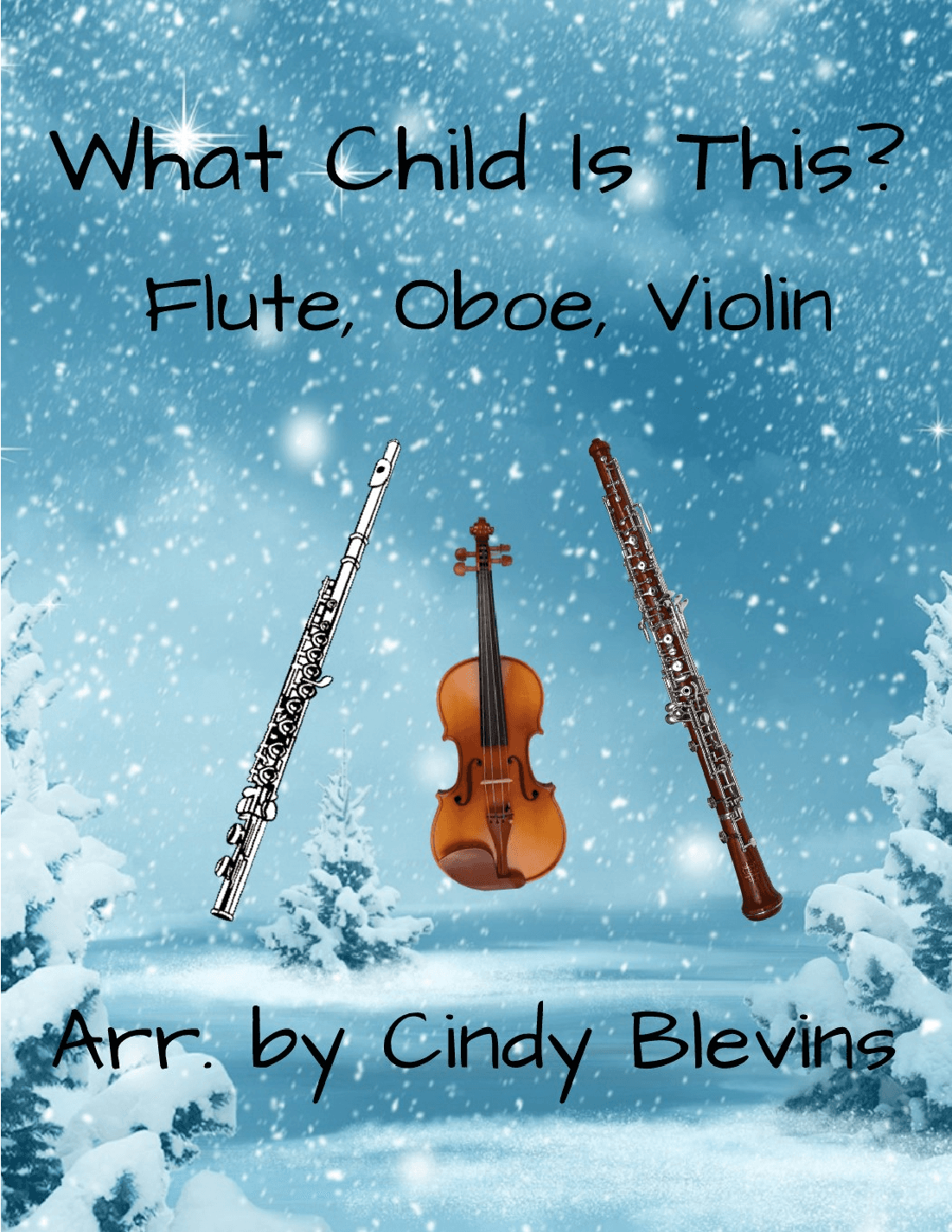 What Child Is This? for Flute, Oboe and Violin (arr. c)