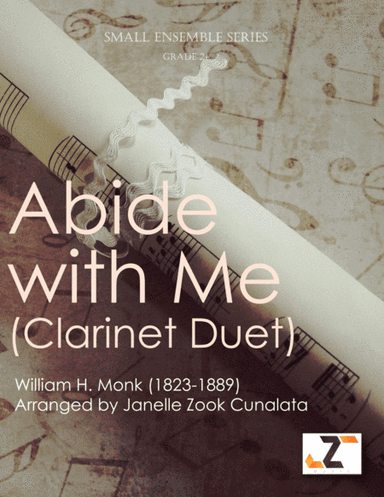 Abide With Me (Eventide) - Clarinet DUET (arr. Janelle Zook Cunalata)