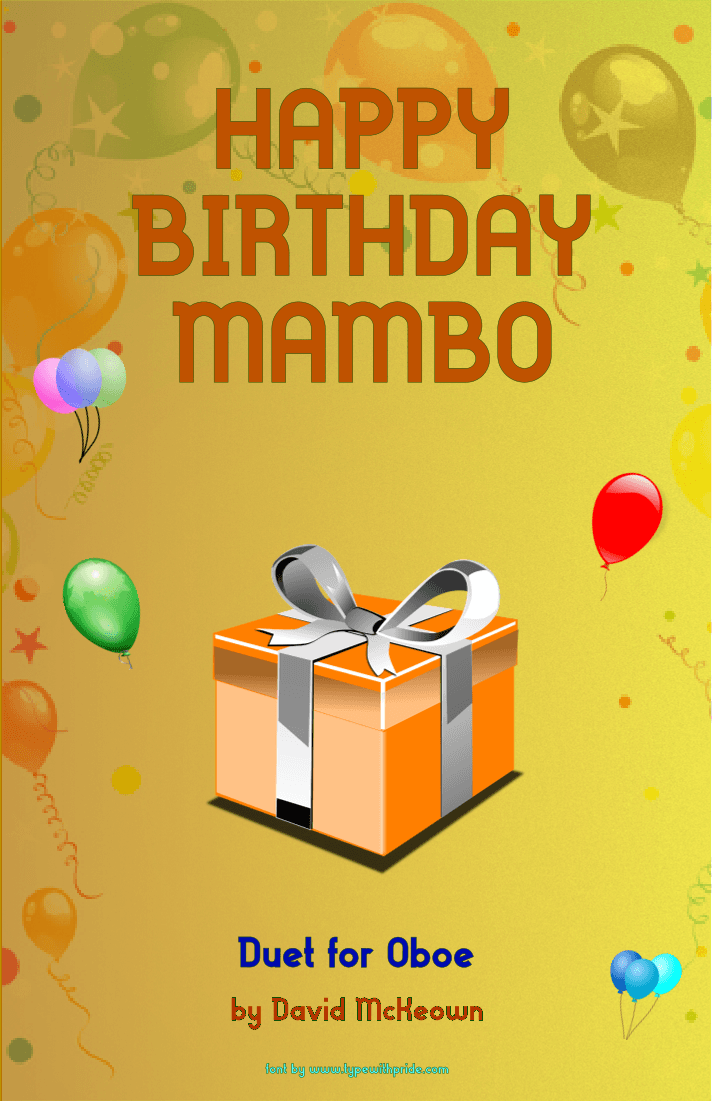 Happy Birthday Mambo, for Oboe Duet (arr. David McKeown)