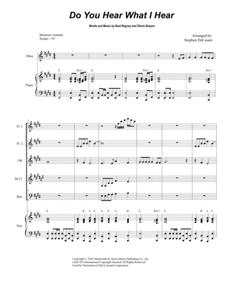 Do You Hear What I Hear (arr. Stephen DeCesare)